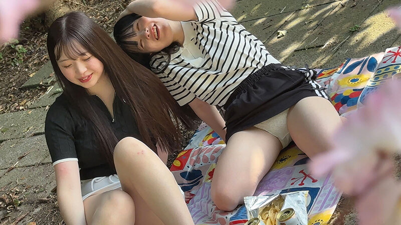 お花見【女子飲み・桜の名所・お酒と団子・千鳥足・非合法クスリ・イクイク・理性崩壊・中出し満開】狩り サンプル 6
