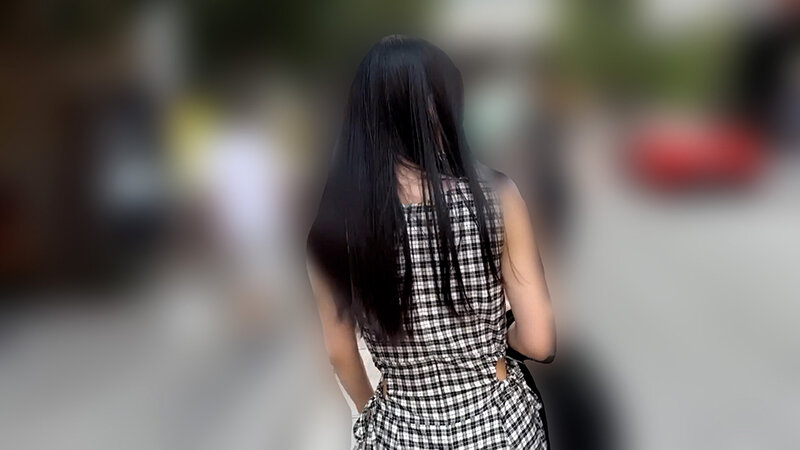 街角で声をかけてくすぐりさせてもらう 交渉上手な黒髪ギャル かなちゃん サンプル 1