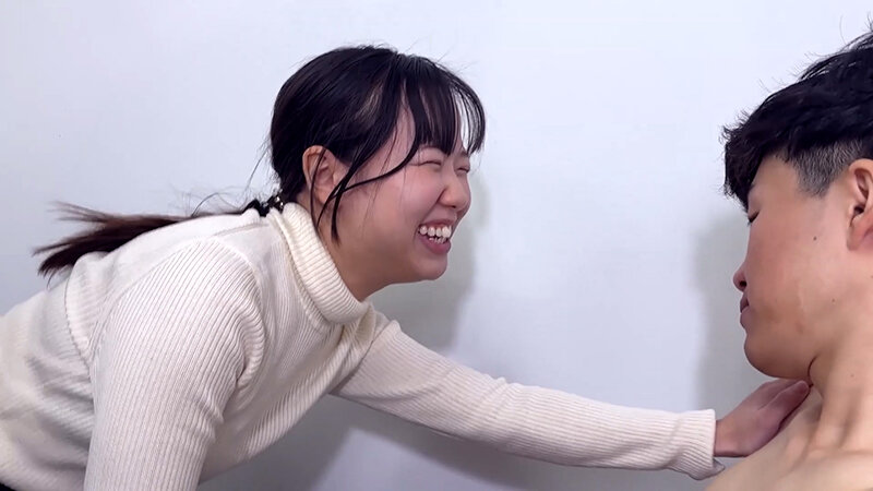 甘やかしてくれるかりなちゃんがM男に濃厚キス サンプル 1