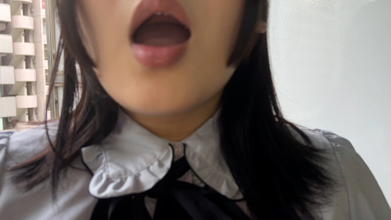 街角で声をかけて口内観察させてもらう コンビニバイトの学生 ななちゃん サンプル 6