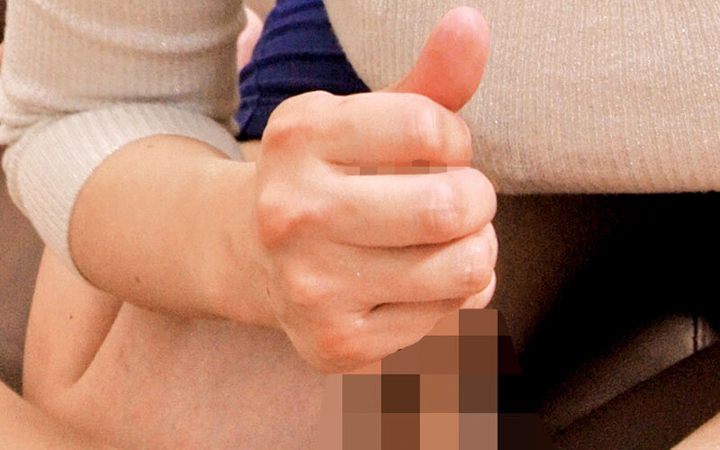 美熟女手コキ唾液フェラ搾りザーメン発射 2枚組 サンプル 7