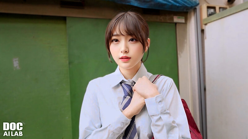 【AI×塩メスガキ】舐メ腐リ制服女子→生チ●ポ理解ラセ→中出シ完堕チ×4名 サンプル 6