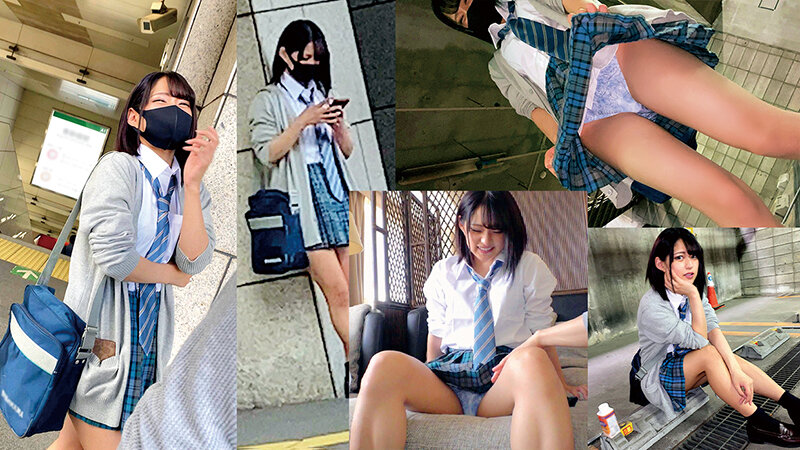 女子○生図鑑「クラスメイト紹介してください！」で紡ぐ制服の輪新・青い制服編Mちゃん出逢った瞬間に通じ合う相性抜群のち○ぽとま〇こ！イキまくりのお祭り4PSEX！！ サンプル 5
