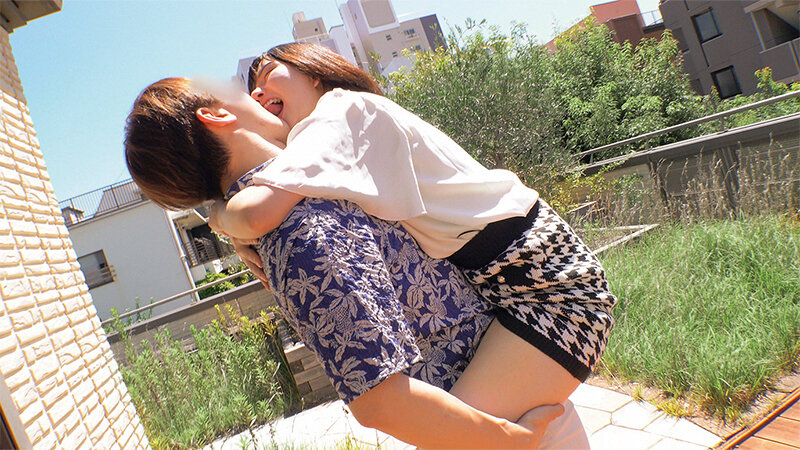 素人女子大生の皆さんww青空の下で脳がトロける超濃密ベロキス体験してみませんか？舌を絡ませる糸引き涎ダラダラディープキスで高まっちゃって！？とにかくキスキスキス生々しい接吻中出しSEXゆうかちゃんゆいちゃん サンプル 4