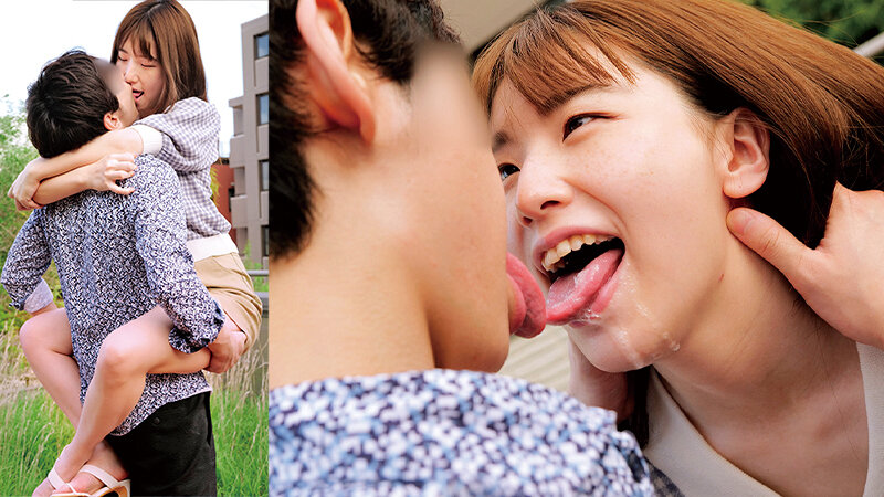 素人女子大生の皆さんww青空の下で脳がトロける超濃密ベロキス体験してみませんか？舌を絡ませる糸引き涎ダラダラディープキスで高まっちゃって！？とにかくキスキスキス生々しい接吻中出しSEXまいちゃんれなちゃん サンプル 3