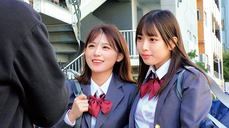 友達同士のカワイイ女子○生がM男くんをすんごい乳首責め！？みくる＆ひかりラブラブカップル同士が互いのパートナーを交換するスワッピングゲームに挑戦！！えりか＆ちなつ サンプル 1