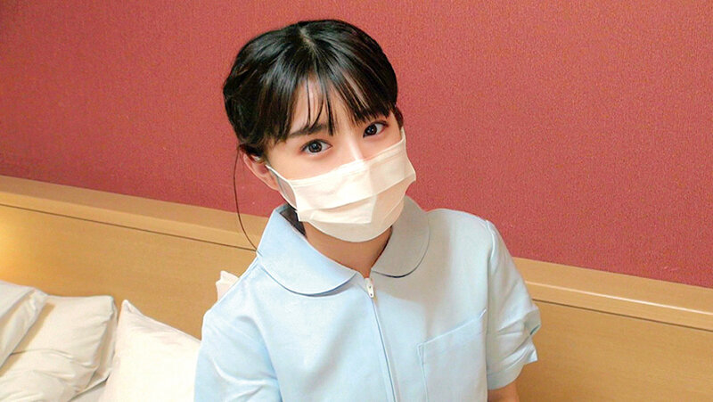 とっても優しい天使みたいなナースさんに包茎インポ童貞3重苦男子のオナニーの介抱してもらいました！！かわいすぎる裸体にズル剥けフル勃起したち●ぽを白衣の奥にズブリ！金玉空になるまで何度も中に出しました！経験少なめ照れ屋ナース編 ゆずかさん ゆうさん サンプル 1