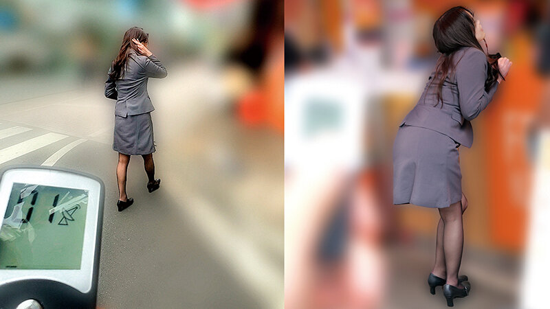 リモコンバイブお散歩 人混みの中でビクビク絶頂数十回 なみさん（28才）/るいささん（28才） サンプル 7