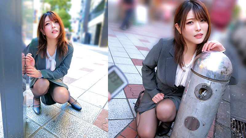リモコンバイブお散歩 人混みの中でビクビク絶頂数十回 あかりさん（30才）/まなみさん（27才） サンプル 1