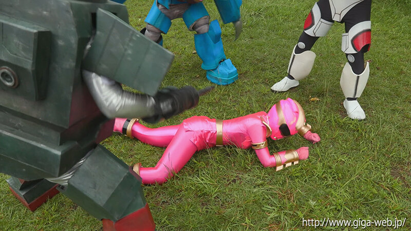 【G1】怪獣戦隊ジュウカイザー 特別編 壮絶！マシンの餌食！ 蹂躙されるジュウピンク 上白美央 サンプル 5