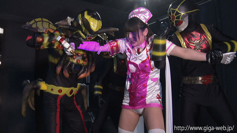 ヒロインを倒せ！ボクの考えた最強怪人 ～蜘蛛型怪人スパイダラスVS白衣戦士セイントエンジェル 早見なな サンプル 9