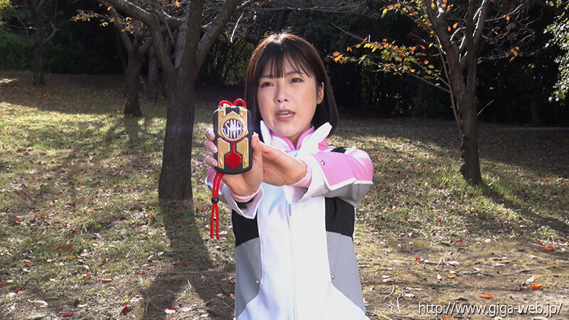 スーパーヒロイン危機一髪！！Vol.97 光忍戦隊シノビンジャー シノビホワイト 上白美央 サンプル 2
