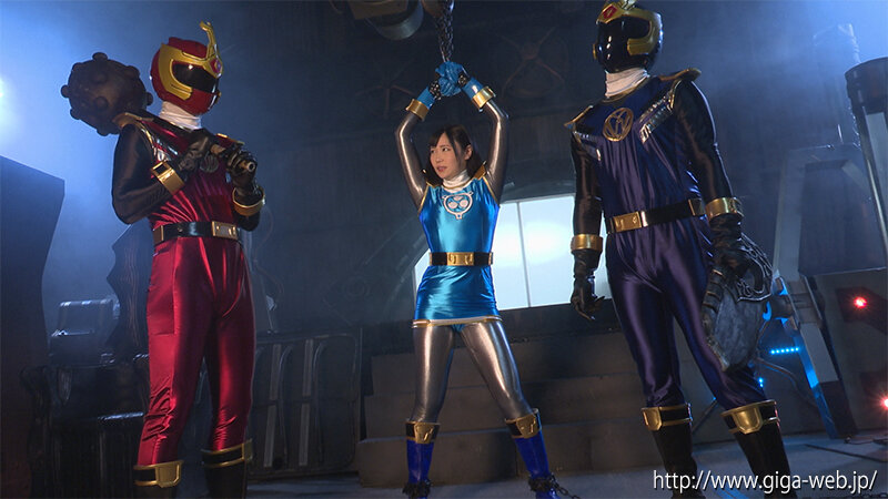 スーパーヒロイン絶体絶命！！Vol.93 聖忍戦隊カゲレンジャーカゲブルー 恐怖の闇の一族！カゲキラー兄弟登場！！ 角名つむぎ サンプル 8