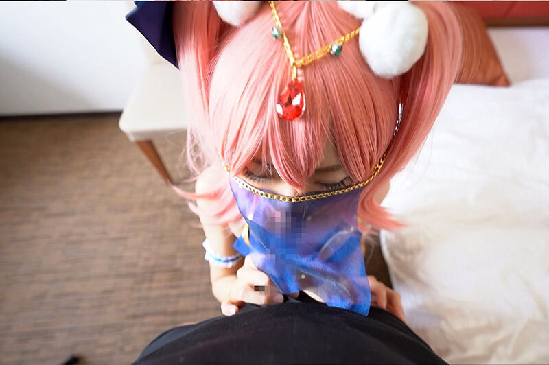 かわいそうなコスプレイヤー 顔面がレベチ！最強美乳・エロ布フェラ！好きでもないキモオジのおもちゃに サンプル 5