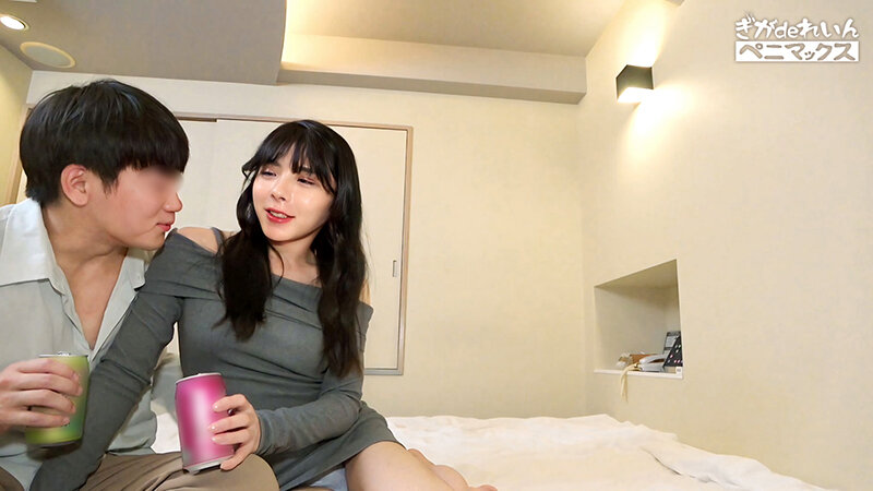 天性のバキュームアナルを持つモデル体型男の娘と初ハメ撮り！止まらないケツイキに我慢できずクリチ●ポから白濁精子をドピュッ♪→メス堕ち顔へたっぷり顔射！！【こはく】 松嶺こはく サンプル 1