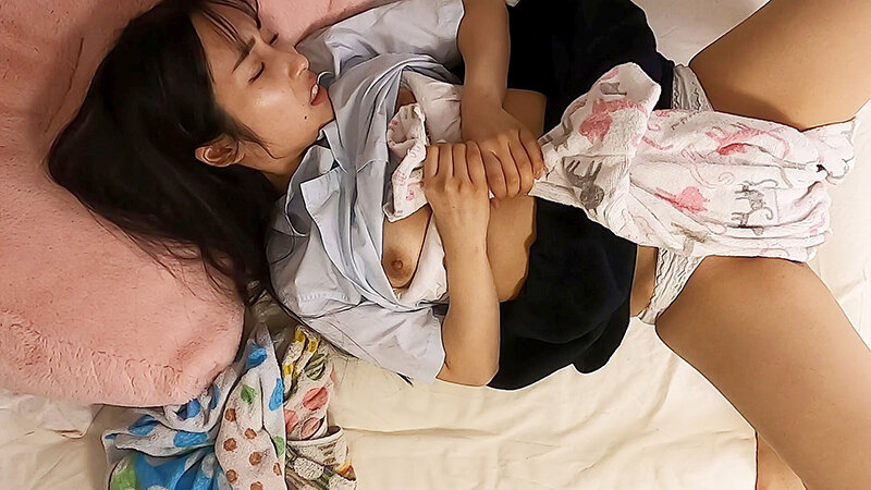 女子学園寮オナニー盗撮 美乳女子〇生 サンプル 3