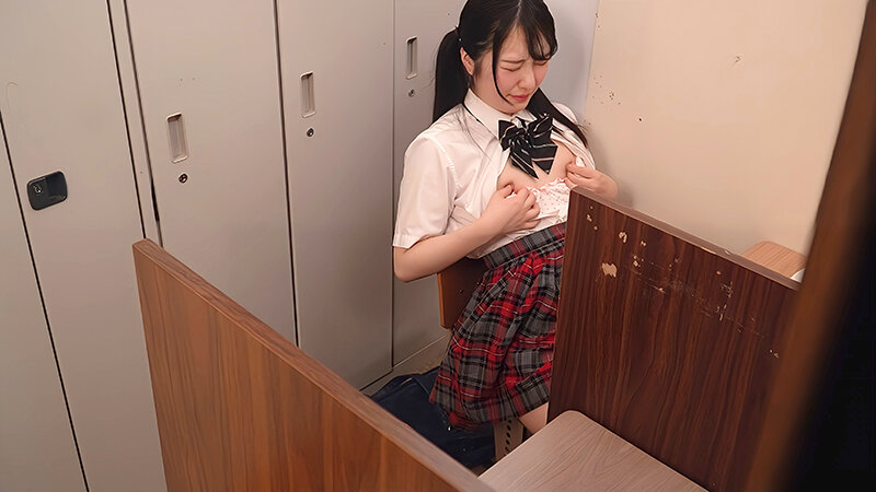 進学塾こっそりオナニー 覗かれた女子〇生A子 サンプル 4