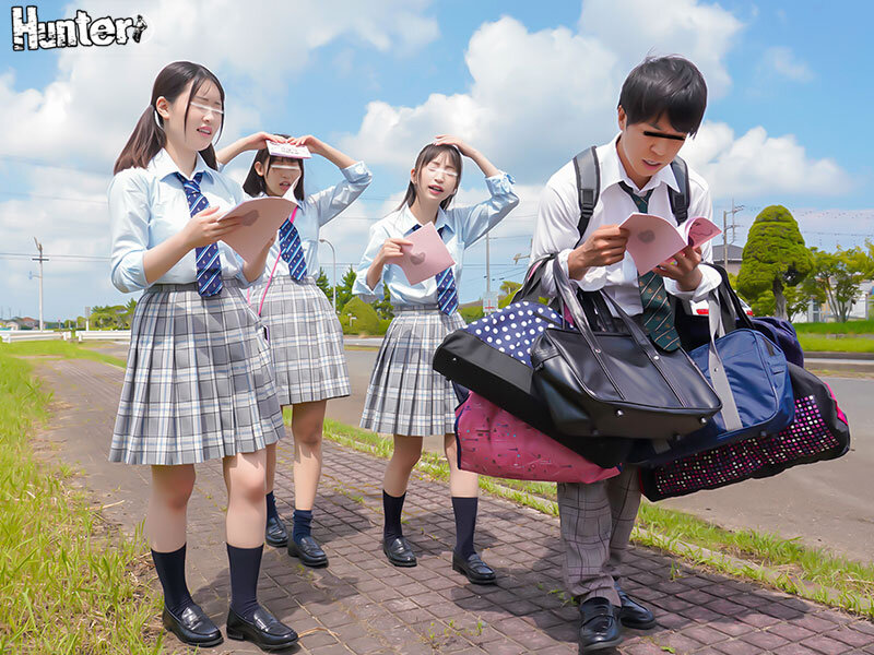 修学旅行で男子はボク1人！？ 女子総勢23名！無防備姿のクラスメイトと中出しSEXしまくったハーレム乱交BEST4時間 サンプル 1