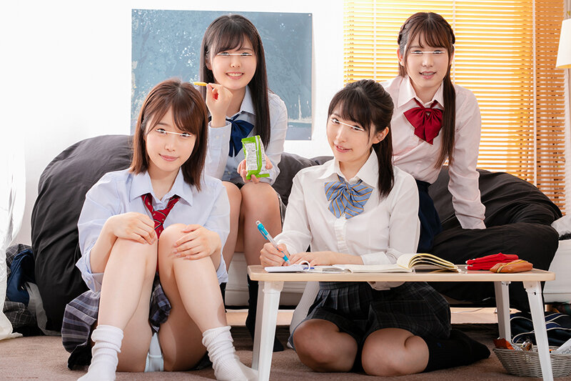 【VR】めちゃエロ制服美少女がボクのチ○ポを奪い合い！？女子○生ハーレムで挿れ放題スペシャルVR1014分BEST サンプル 2