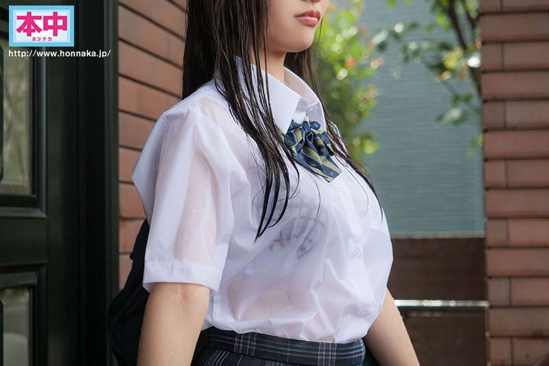 濡れ透けJ●が自宅の軒先で勝手に雨宿りしてたので中出しレ×プ 鈴の家りん サンプル 2