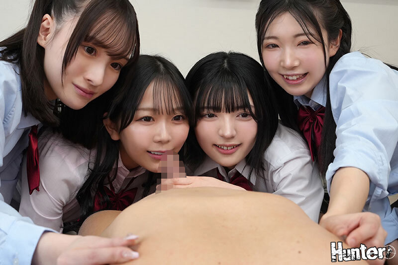 時代はルッキズムより勃起ズム！イケメン貧弱ペニスより何度でも射精OKギンギン絶倫棒を囲んで挟んでヤりたい放題！SEX狂い女子○生ハーレム サンプル 1