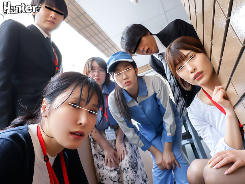 えっ！？80％？なにこの数字？ヤレる確率が可視化されてボクだけに見える世界！オフィス編 なんだその頭の上に見えてる数字は！ サンプル 3