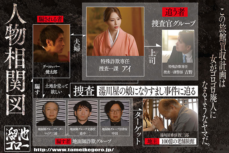 「地面師のワナに堕ちていく…。」媚薬を注入されてチ○ポでイカされまくって廃人になってしまう 人妻捜査官・アイ 佐山愛 サンプル 12