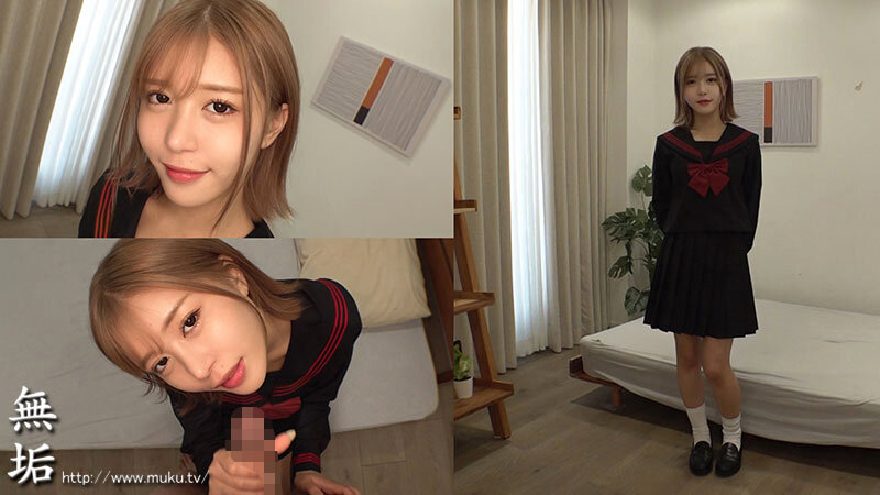 スレンダーな制服少女を、ただ欲望のままに汚したい。 制服フェティシズム（MUKD-544） サンプル 9