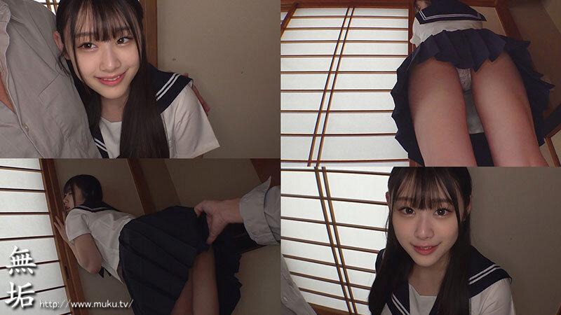 スレンダーな制服少女を、ただ欲望のままに汚したい。 制服フェティシズム（MUKD-553） サンプル 9