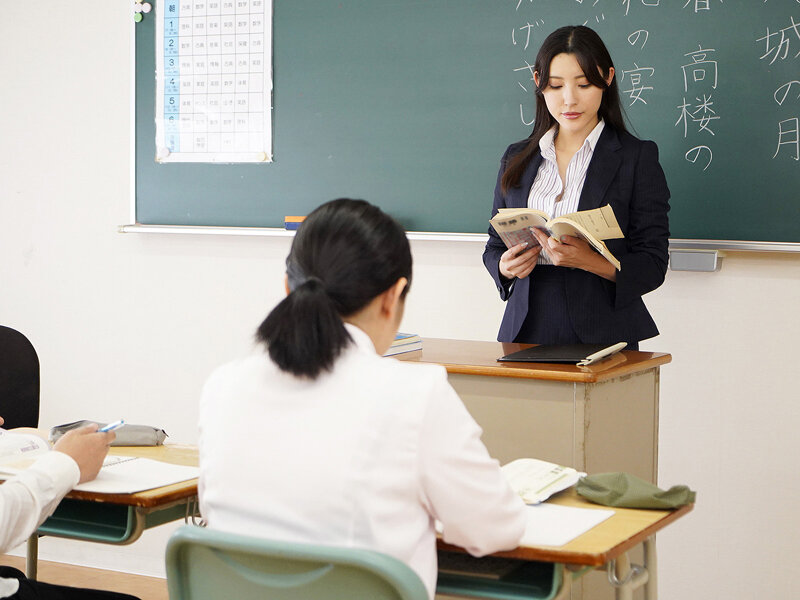 3連休の無人の学校で緊縛調教されマゾ堕ちしていく美人女教師 森沢かな サンプル 6