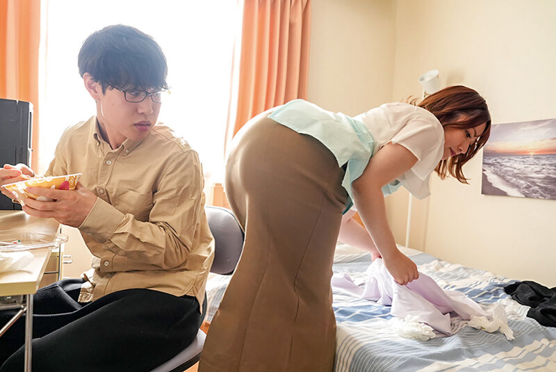 チー牛息子に孕まされた豊満な義母… 旦那に秘密のマン汁だくだくザーメンましまし 家庭内近親交尾 夕季ちとせ サンプル 3