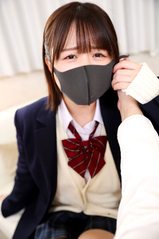 【VR】マスク姿が可愛い【シン・肉感追尾特化】けれども小生意気なP活J●にゴム外し生SEXでガツンと制裁！！何度もイキまくり連続中出しでワカラセタVR Kちゃん サンプル 8