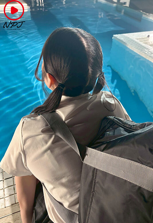 アオハル深夜のプールに忍び込みこっそりびしょ濡れイチャラブ絡みざかりなJ●SEX サンプル 4