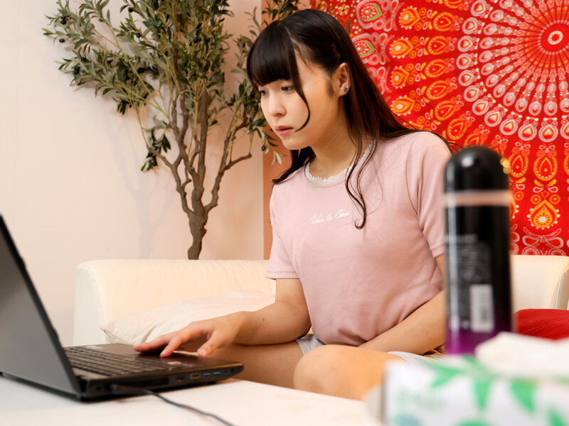 ニューハーフレズビアン ペニクリフル勃起メスイキコスプレ配信コラボ♂ 月乃クロロ/那々未 サンプル 1