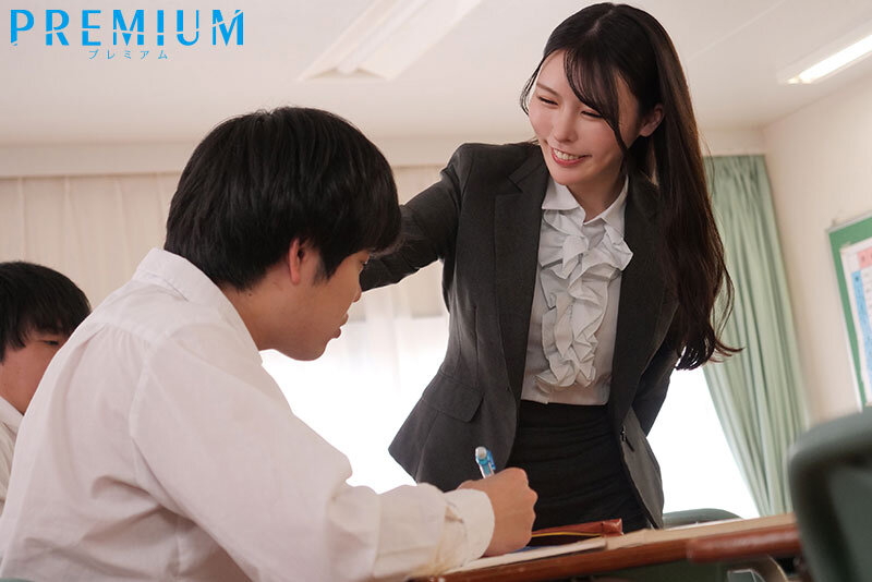 先生のフェラ彼女のよりすっごいよ？～彼女がいる生徒に追撃フェラチオ＆PtoM中出しSEX～ 黒島玲衣 サンプル 1
