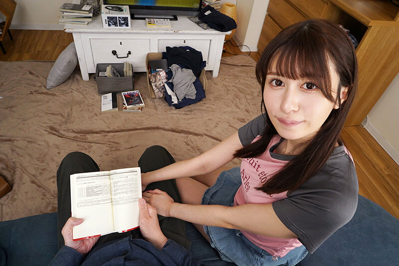 【VR】初めての彼女はウブデレ！？イチャラブ生性交に大興奮！ 桃咲ノア【8K】 サンプル 7