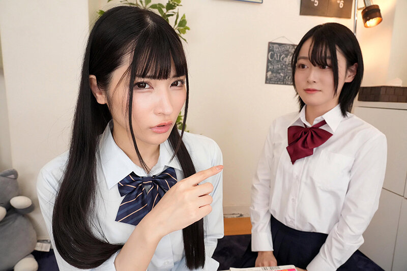 【VR】彼女はここまで出来ないでしょ？？彼女が出来たボクにツンツン嫉妬し、ねっとりフェラで抜き続けるJ●幼馴染 胡桃さくら サンプル 4