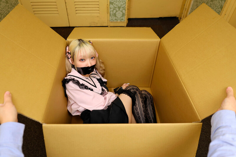 【VR】「孕ませオンナ絶対宅配クラブ」大人を舐め腐ったトー○地雷系ミナちゃんが嫌々ながらも膣穴ザーメン漬けにされる末路 サンプル 6