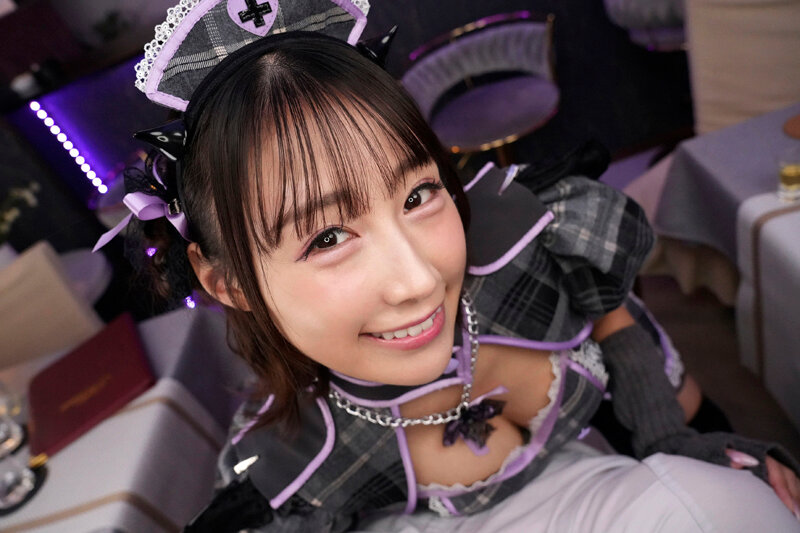 【VR】店長の僕がヤりたい時に即ヤれる！！都合の良いめちゃカワ天然コンカフェ嬢 Hちゃん サンプル 3