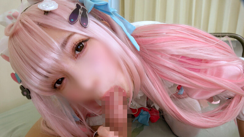 完全主観SEX ガチ天使ちびっこ美少女レイヤーが「全部教えてあげるね」 甘サド痴女責めボイスでキンタマ空っぽになるまで全自動中出しザーメン性接待 サンプル 11