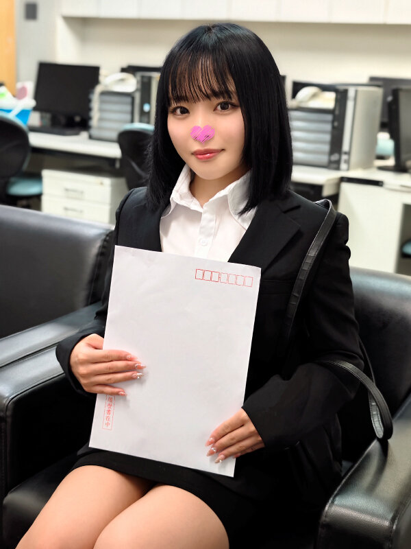 幸村さん（20）コンプラ違反動画流出【私大3年8連敗中】＃就活生 ＃低身長巨乳 ＃リクスー ＃キメセク サンプル 1
