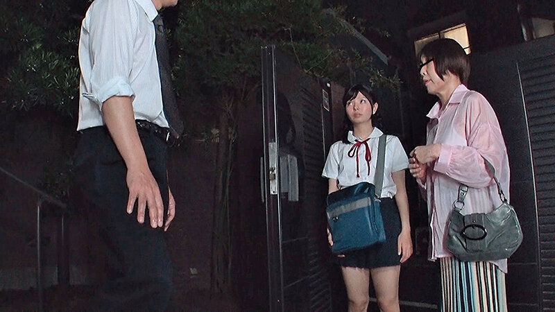 「お母さん…この人になにしたの？わたし酷いことされてるよ…」母親のせいで犯●れる三つ編みパイパン貧乳●学生孕ませ中出し ゆうか 市井結夏 サンプル 1