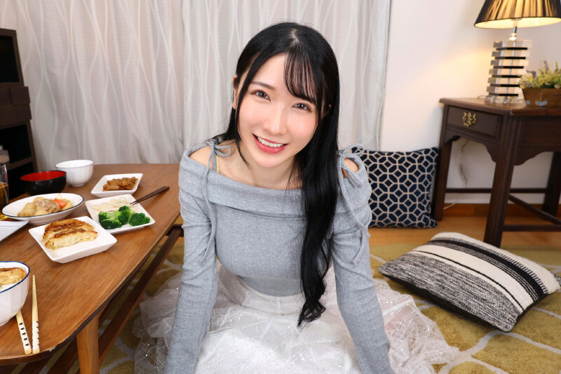 【VR】【8K】愛する妻と最後の淫欲子作り～泣き顔妻の愛と精液懇願、初恋のような興奮で響く子作り絶頂～【ひかるの手料理を一緒に食べるシーン10分追加収録特別版！】 サンプル 2