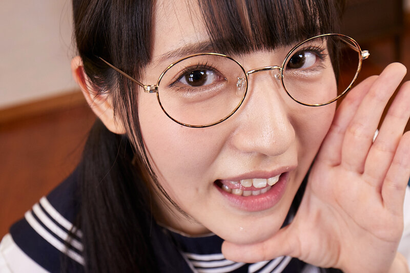 【VR】こんな見た目なのにチ●ポ大好き！！至高の美女メガネっ娘300分BEST サンプル 6