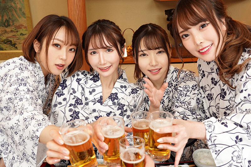 【VR】人生で最初の、かつ最高の、エッチなモテ期が来た！！会社で有名な美女の部下4人と1泊2日の温泉旅行。旅館の部屋で夢の拘束玩具責め＆ハーレムSEX 蘭々 さつき芽衣 八乃つばさ 天川そら サンプル 2