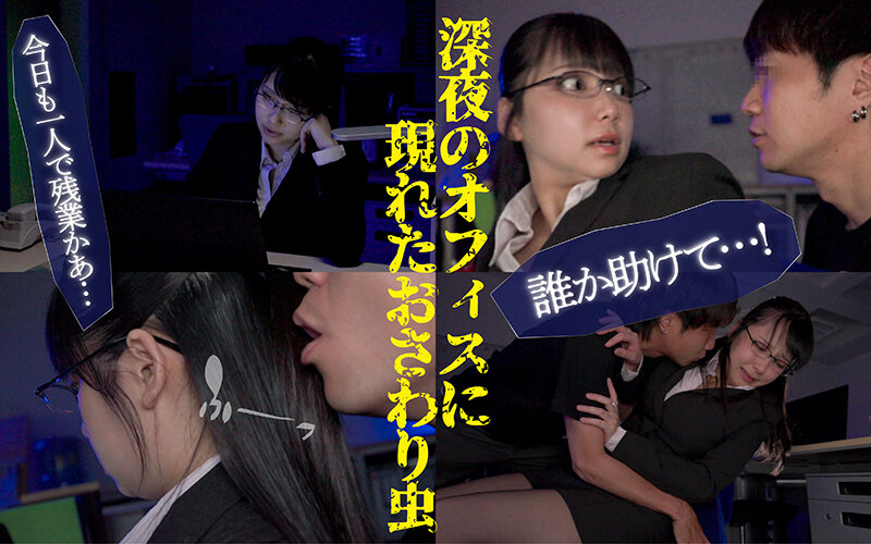 神出鬼没のおさわり虫！どこからともなく湧き出る粘着ストーカー害虫に嬲られ弄られる残業OL サンプル 3